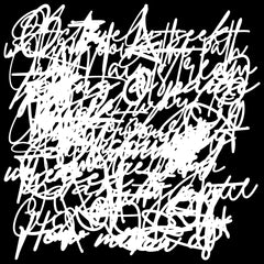 TCW1093 Messy Script