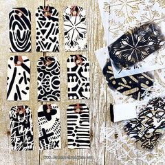 TCW1093 Messy Script