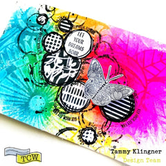 TCW1093 Messy Script