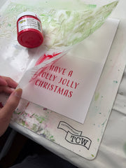 Stencil Butter - Crimson 2oz.