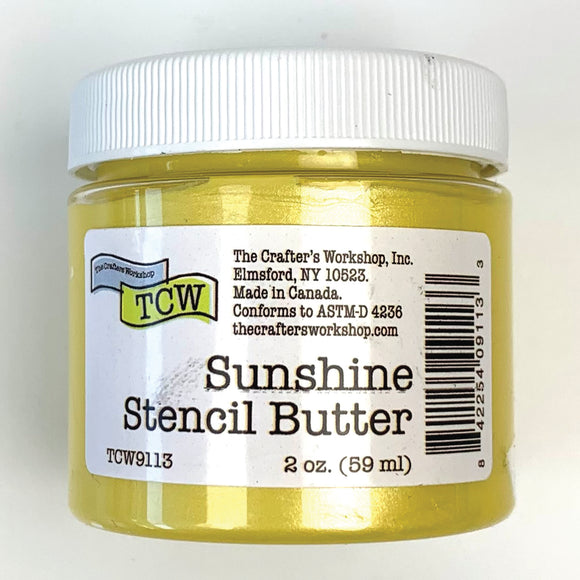 Stencil Butter 2 oz. Sunshine