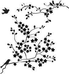 TCW177 Cherry Blossoms Stencil