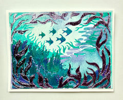 TCW6035 Layered A2 Sea Paradise Stencil