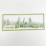 TCW6030 Layered Grasses Layered Slimline Stencil