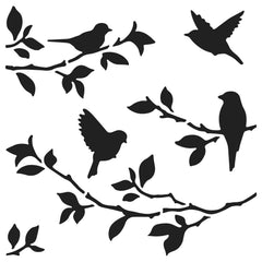 TCW713 Birds on Branches