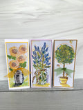 TCW2336 Slimline Stencil Weeping Hibiscus