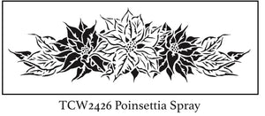 TCW2426 Poinsettia Spray