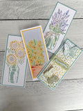 TCW2334 Slimline Stencil Jonquils
