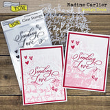 TCW2201 Sending Love 4x6 Clear Stamps