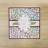 TCW2218 Christmas Joy 4x6 Clear Stamps