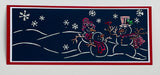 TCW2348 Snowman Family Slimline Stencil