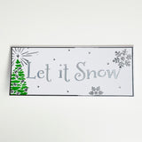 TCW6009 Merry Snowflakes Layered Slimline Stencil