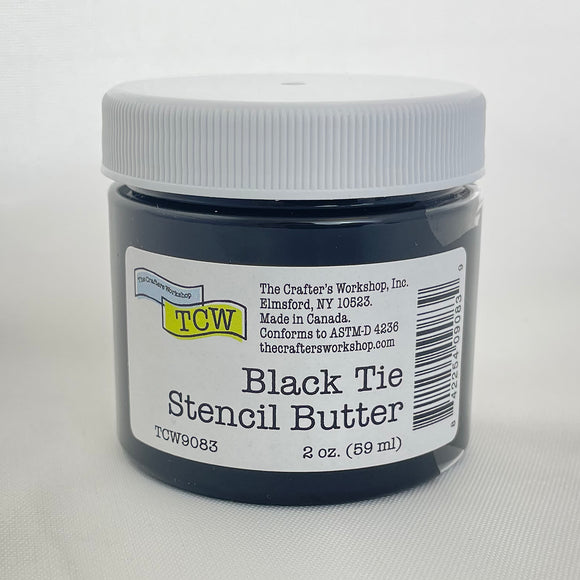 Stencil Butter - Black Tie 2oz.