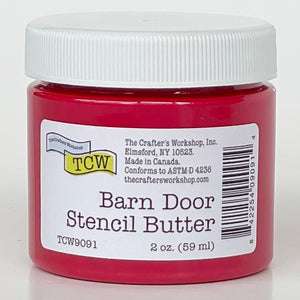 Stencil Butter 2 oz. Barn Door