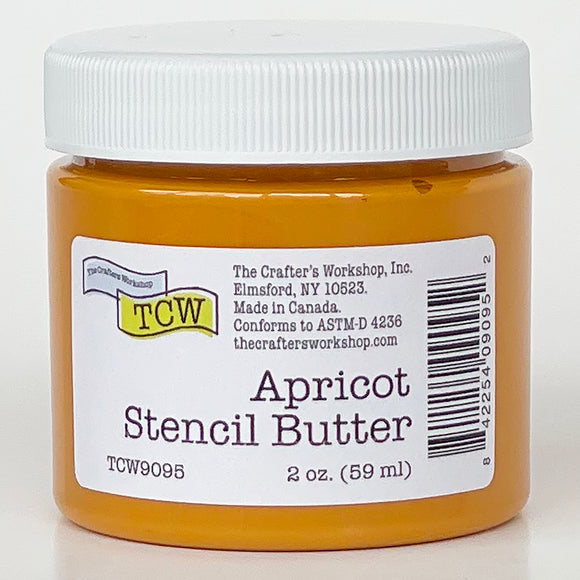 Stencil Butter 2 oz. Apricot