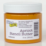 Stencil Butter 2 oz. Apricot
