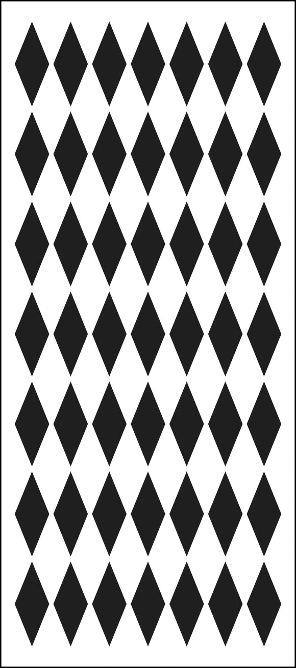 TCW2301 Harlequin Slimline Stencil