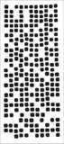 TCW2314 Punch Card Slimline Stencil