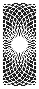 TCW2342 Slimline Stencil Circular Rings