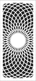 TCW2342 Slimline Stencil Circular Rings