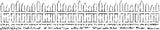 TCW2406 Picket Fence Sign Stencil 16½" x 6"