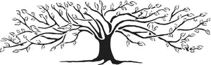 TCW2408 Family Tree Sign Stencil 16½" x 6"