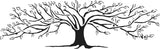 TCW2408 Family Tree Sign Stencil 16½" x 6"