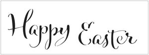 TCW2412 Happy Easter Sign Stencil 16½" x 6"