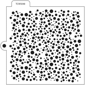 TCW5048 Underwater Bubbles Cookie Stencil