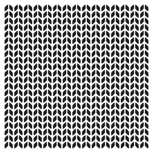 TCW973 Stencil Knitted Stitching
