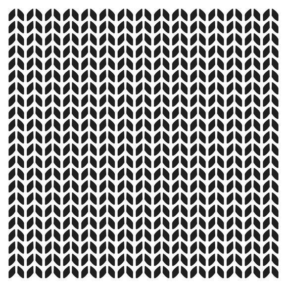 TCW973 Stencil Knitted Stitching