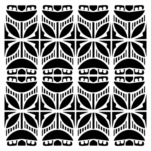 TCW989 Stencil Deco Stripes